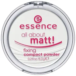 Essence All About Matt! Fixing Compact Powder Puder 8 g WHITE 