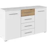 Rauch Kombikommode »Sideboard Kommode Schubladenkommode TARRAGONA«, mit 4 geräumigen Schubladen sowie 2 Türen MADE IN GERMANY, weiß