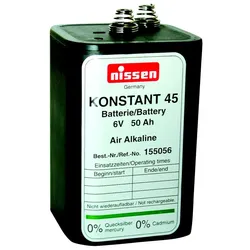 HÜCKMANN Batterie 6V 45-50Ah Konstant 45