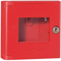 Legrand 038054 Schlüsselkasten, IP44-IK07, leer, m.Signalkonta.Meldung z.B.”Kasten geöffnet”,rot
