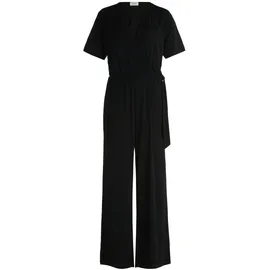 Cartoon Damen Jumpsuit mit Bindegürtel 36, Schwarz - 36W