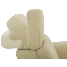Home Affaire "Sentrano", beige (creme), B:152cm H:82cm T:98cm, NaturLEDER/Kunstleder (Das Leder hat eine Dicke von 0, 9-1, 0 mm);Kunstleder;Webstoff (95% Polyester, 5% Nylon);Struktur fein (95% Polyester, 5% Nylon), Sofas, 152 cm, man. o. elektr.