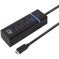 Act USB-C Hub 3.2 mit LED Beleuchtung, Plug +