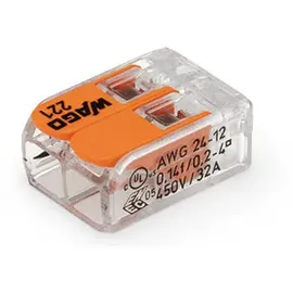 WAGO Compact-Verbindungsklemme bis 4 mm2 1 St. 221-412