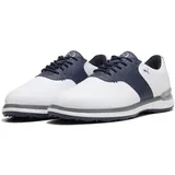 Puma Avant Golf Shoe, White-Deep Navy-Speed Blue, 43