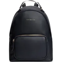Tommy Hilfiger Damen Rucksack Logotape Mittelgroß, Blau (Space Blue