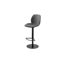 Mayer Sitzmöbel Barhocker 46 x 50 cm Anthrazit/Schwarz