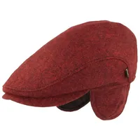 Breiter Schiebermütze rot 64