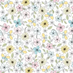 Sovie HOME Tischdecke Nikita in Grün aus Linclass® Airlaid 80 x 80 cm, 1 Stück - Schmetterling Sommer Frühling Blumen