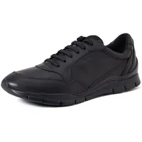 GEOX Damen D Sukie Sneakers, Schwarz, 39 EU