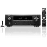 Denon AVR-X1800H 7.2 AV Receiver Schwarz 8K Dolby Atmos, HEOS Built-in