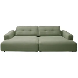 KAWOLA Big Sofa MIKA Feincord olivgrün