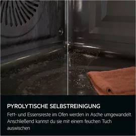 AEG TR6PB53FSB Einbaubackofen