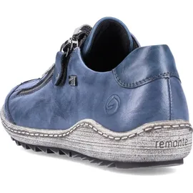 REMONTE Komfort Schnürschuhe in Blau 43 EU