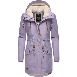 Ragwear Wintermantel "Elsie", Damen, Gr. S (36), lila (lavendel), Außenmaterial: 65% Polyester, 35% Baumwolle. Innenfutter: 100% Polyester. Wattierung: 100% Polyester, tailliert ca.