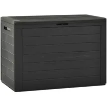 vidaXL Gartenbox Anthrazit 78x44x55 cm