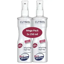 Clynol Styling Spray Xtra strong 2x250ml - XXL