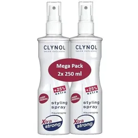 Clynol Styling Spray Xtra strong 2x250ml - XXL
