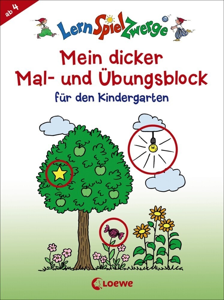 Mein Dicker Mal- Und Übungsblock Für Den Kindergarten  Kartoniert (TB)