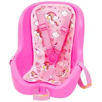 Bayer Design 67300AA Puppenfahrradsitz, Sitz für Puppen, Puppenzubehör, rosa