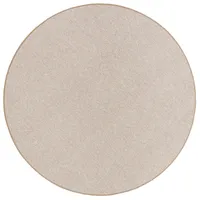 Snapstyle Feinschlingen Velour Teppich Beige Rund