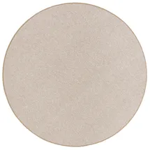 Snapstyle Feinschlingen Velour Teppich Beige Rund