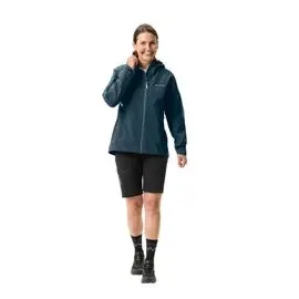 Vaude Women's Moab Rain II Jacket Dark Sea 44