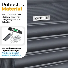 Kesser 4-Rollen 84 l grau