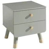 Vipack "Billy", grün (olive grün), B:43cm H:45,2cm T:40cm, Tische, Nachttisch