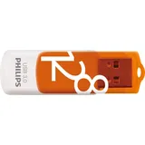 Philips Vivid Edition 128 GB orange/weiß USB 3.0