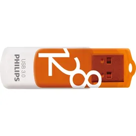 Philips Vivid Edition 128 GB orange/weiß USB 3.0