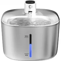 Kabelloser 4-liter-katzenbrunnen Aus Edelstahl Mit Automatischem Sensor, Ultra Q
