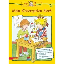 CARLSEN 9783551184788 Conni Gelbe Reihe: Mein Kindergarten-Block