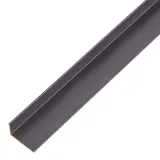 GAH Alberts Winkelprofil Aluminium schwarz eloxiert 2000 x 20 x 10 mm