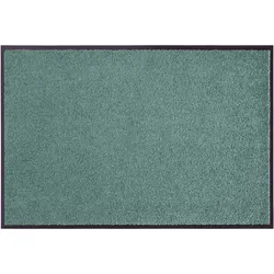 Fußmatte »Clean & Walk«, rechteckig, 7 mm Höhe, waschbar, rutschfest, Unifarben, pflegeleicht, strapazierfähig, 12106632-63 olivgrün 7 mm