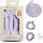 mibella beauty & co Lockenwickler über Nacht ohne Hitze Frisierset für langes Haar – Heatless hair curler für einfache Locken ohne Hitze im Schlaf – einfache Handhabung, sanft zum Haar