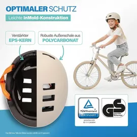 Fischer Fahrradhelm BMX Plus Power S/M weiß