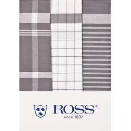 Ross 3er Pack Halbleinen Geschirrtücher Exclusiv 50x70 cm