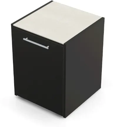 Brabura CT 60 Arbeitsmodul - Iron Frost / Anthrazit / Silberner Griff