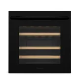 Klarstein Vinsider 30 Built-In Uno Weinschrank | 30 Flaschen | integrierbar | LED | leise Schwarz,