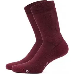 SOCKEN AUS MERINOWOLLE bordeaux 43/45