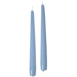 Cereria Di Giorgio Kegelkerzen 25 cm 10 St. Dusty Blue