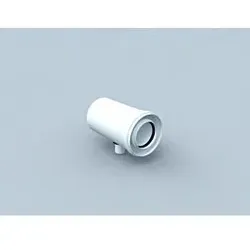 Bertrams Polyline LAS Rohr 41RLE110 DN 110/160, Rohr mit Entwässerung, innen, weiß
