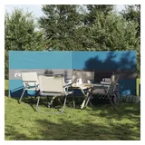 vidaXL Camping-Windschutz 344 x 120 cm Blau