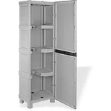 DEMA Putzmittelschrank Putzschrank Besenschrank Universalschank Keller 50x39x172 cm