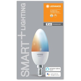 LEDVANCE SMART+ WiFi Candle Tunable White 40 TW E14