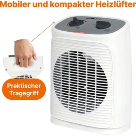 Clatronic Clatronic® Heizlüfter HL 3800 2000 W, weiß