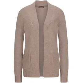 GOLDNER Langarm Melange-Cardigan beige 22