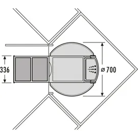 HAILO Rondo 3 30 l Hellgrau