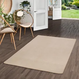 Snapstyle Trend Velours Teppich, Joy Beige, 100x400cm
